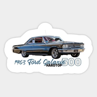 1963 Ford Galaxie 500 Hardtop Sticker